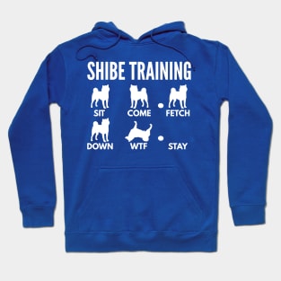 Shiba Inu Training Shibe Dog Tricks Hoodie